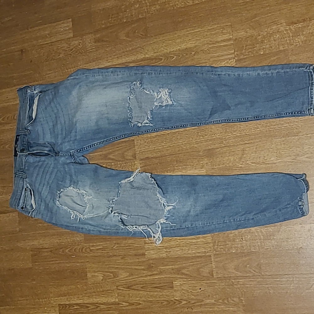 Hollister stacked skinny jeans size 32x30